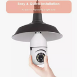 Bombillo Cámara de Seguridad 360° FULL HD 1080P